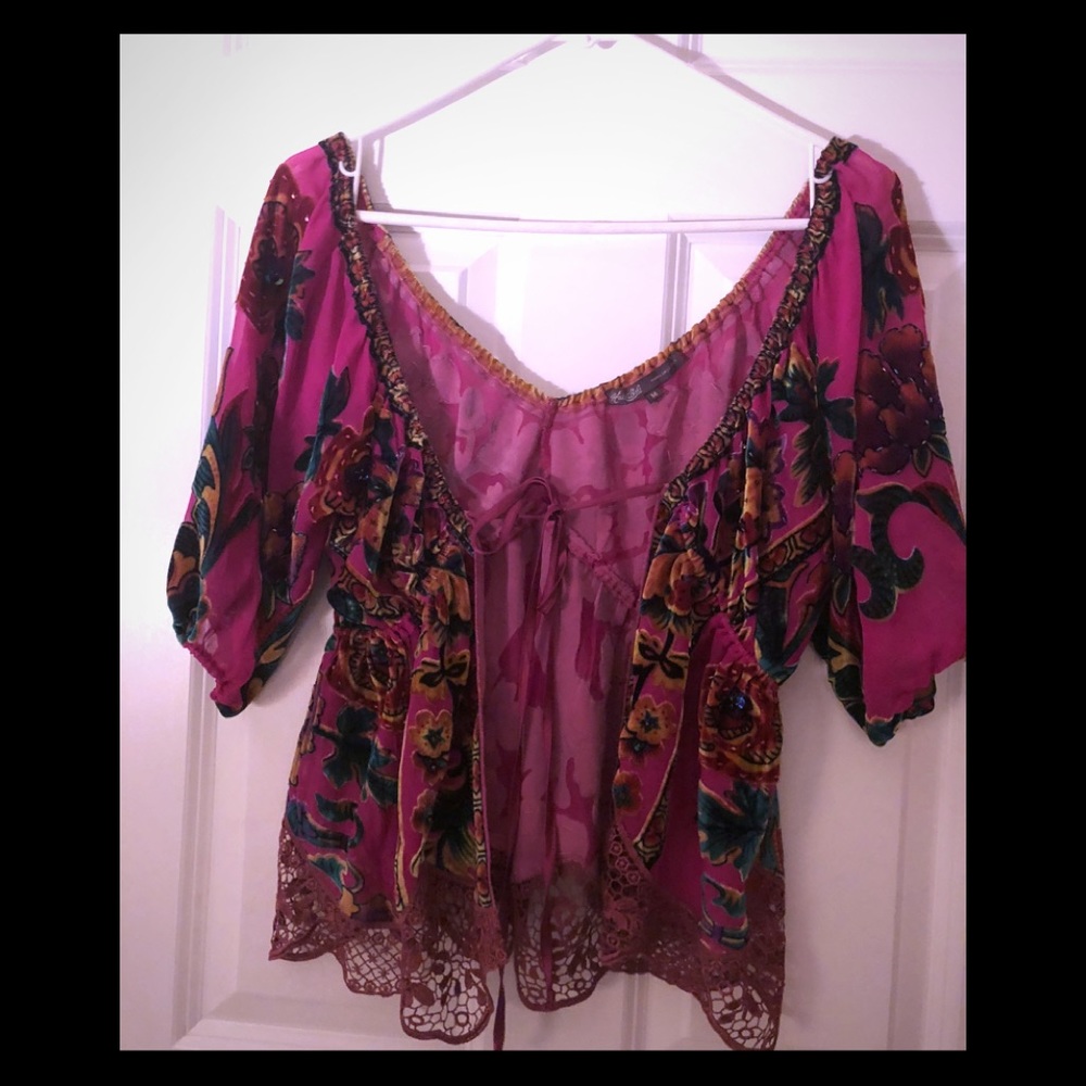 Hale bob open boutique top